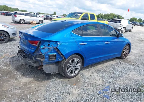 2017 Hyundai Elantra Limited z USA, uszkodzony, nr VIN KMHD84LF2HU229880